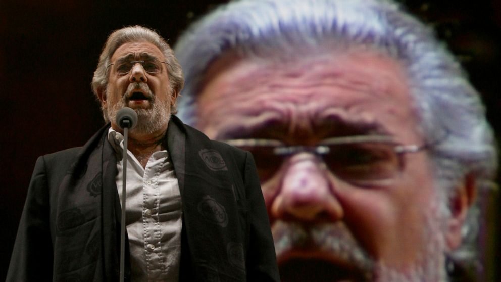 Sexual harassment Domingo’s name removed from Washington Opera program