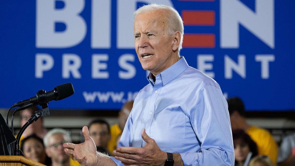 Sexual harassment At women’s event, Biden navigates around lingering sexual assault allegation