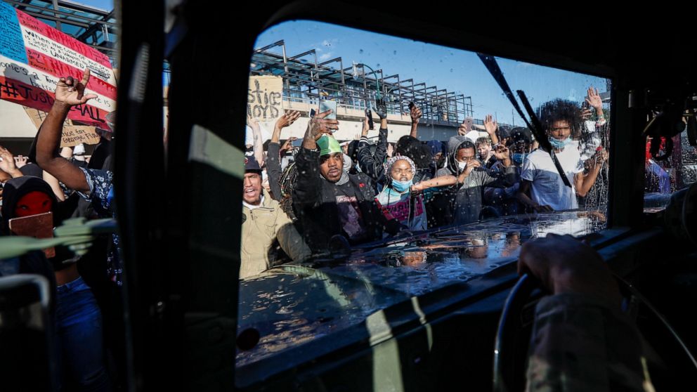 Violence at work AP PHOTOS: Images from protests across a traumatized nation