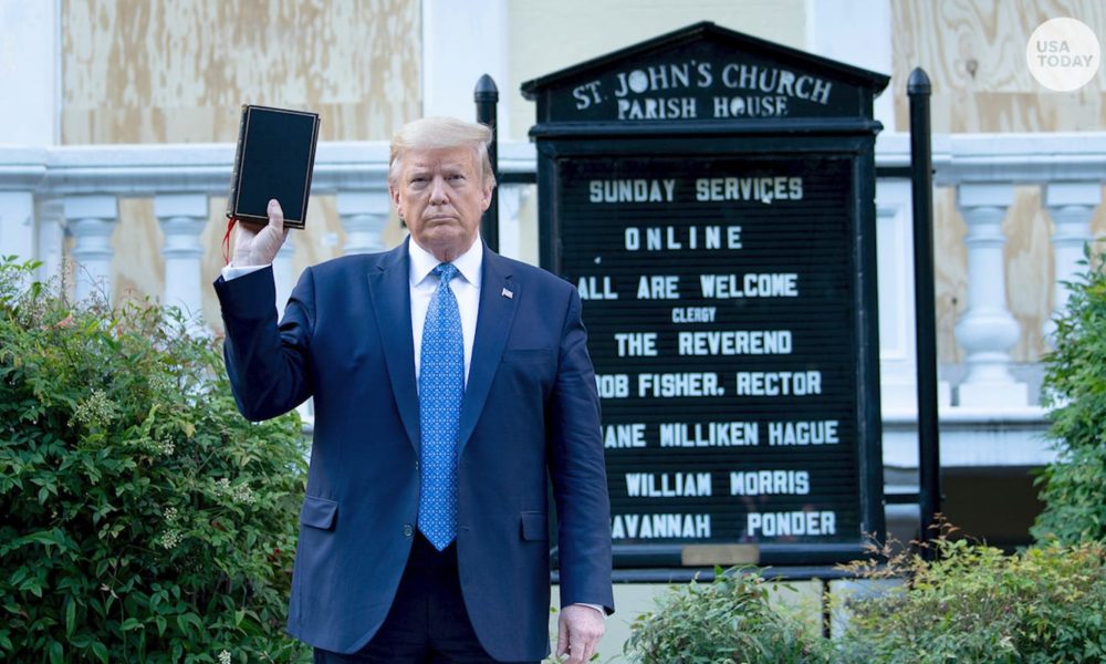 Workplace discrimination Trump’s photo-op during protests outside the White House and other key June political moments