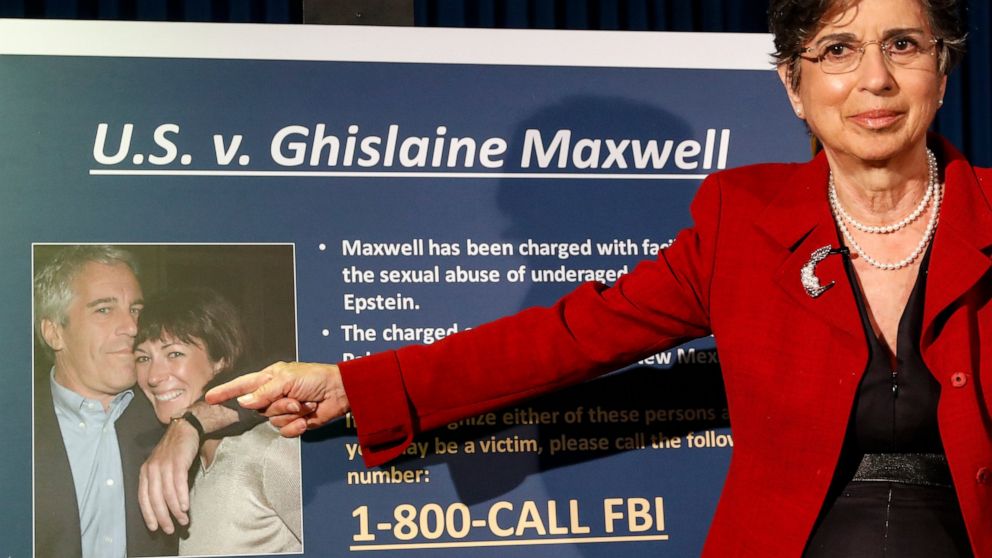 Sexual harassment Prosecutors: ‘Alarming’ that Maxwell may publicize victims