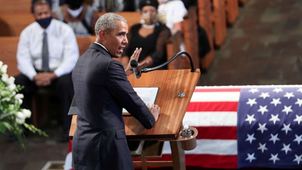 Violence at work READ: President Barack Obama’s eulogy for Rep. John Lewis – ABC News