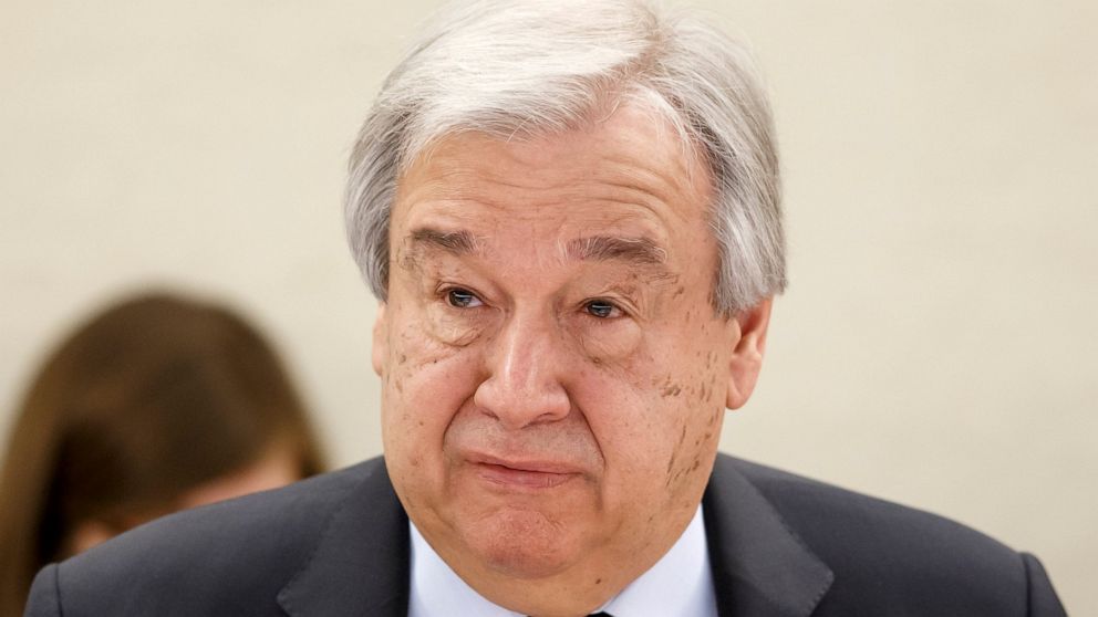 Sexual harassment UN chief: Growing inequality for women should shame world